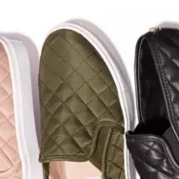 Mossimo Quilted Slip-on Sneakers 7.5 Green - Picture 4 of 14